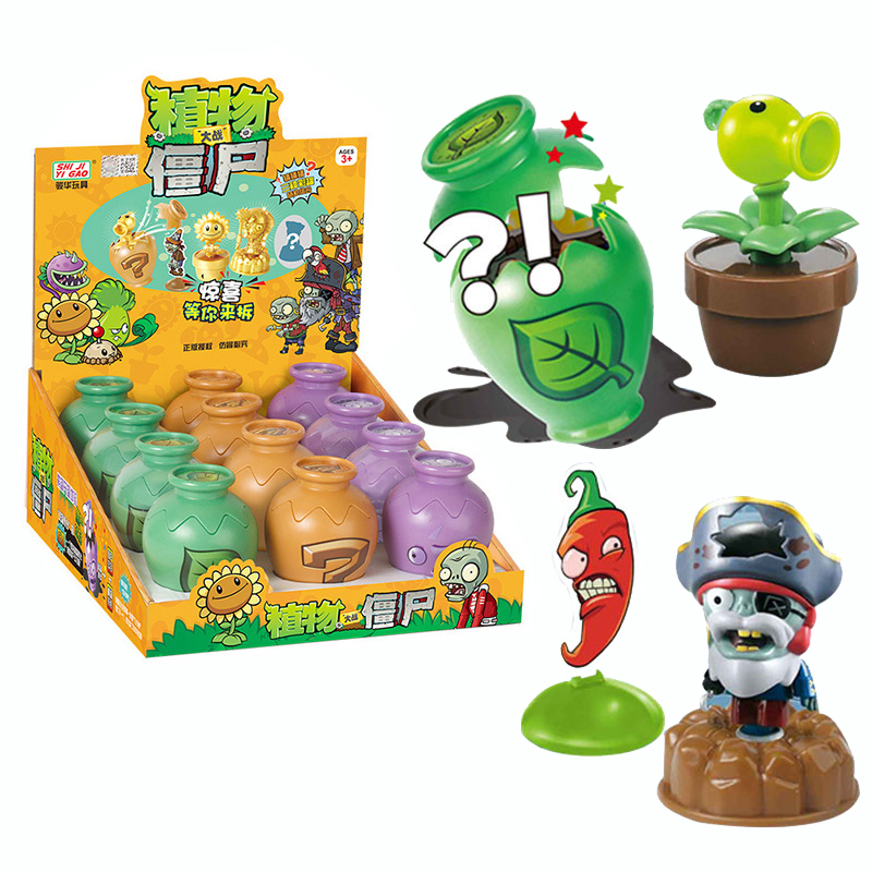 Model Kit Zombie - Plants vs. Zombies: Giocattoli Sorpresa Colorati