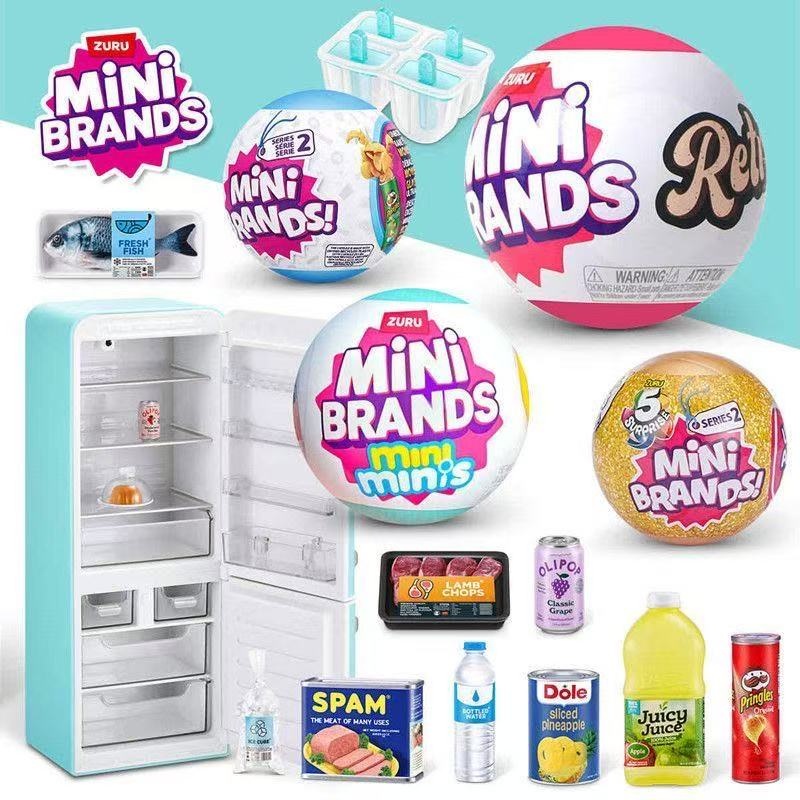 Model Kitchen Set - NOVITÀ: Set Giocattolo Mini Frigorifero con