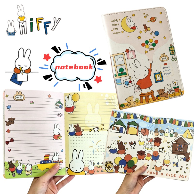 Model Kit New - Nuovo Quaderno B6 Miffy con Pagine