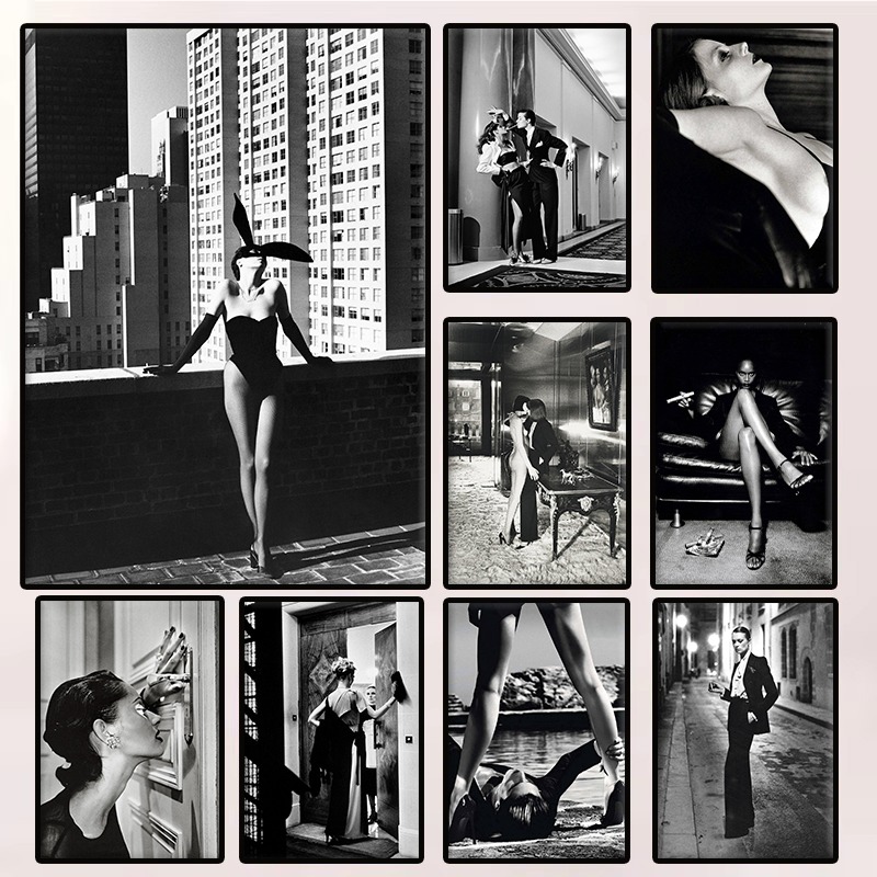 Model Kit Nuke Matrix - Poster di Moda in Bianco e