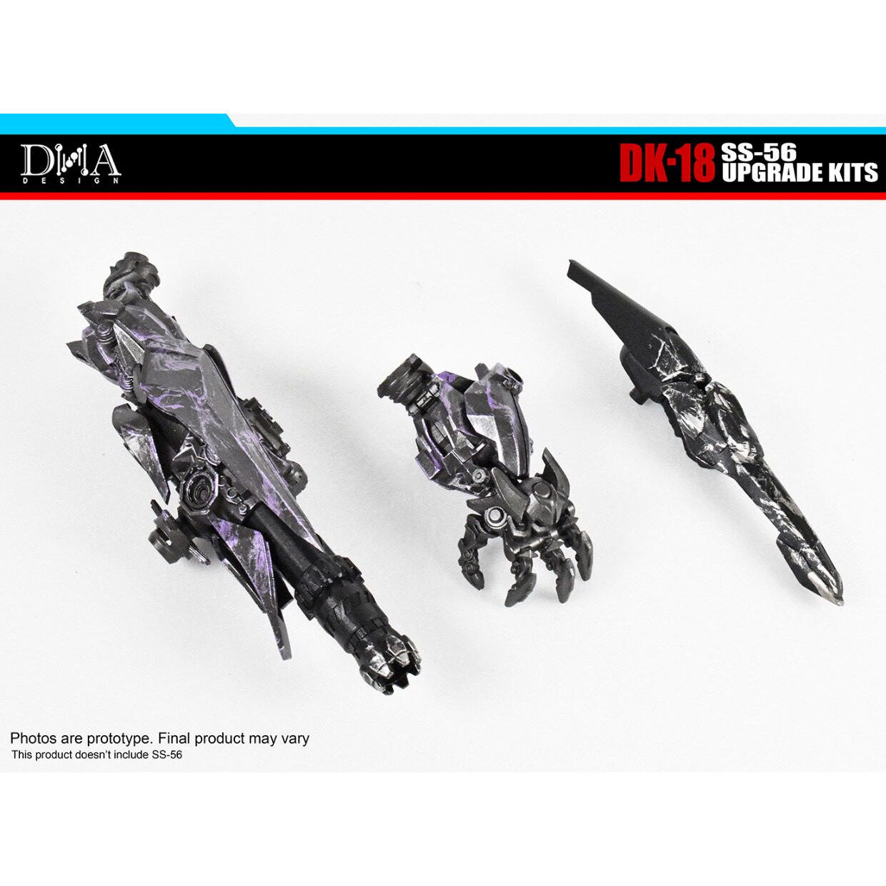 Model Kit Transformers - Kit di aggiornamento esclusivo DNA Design