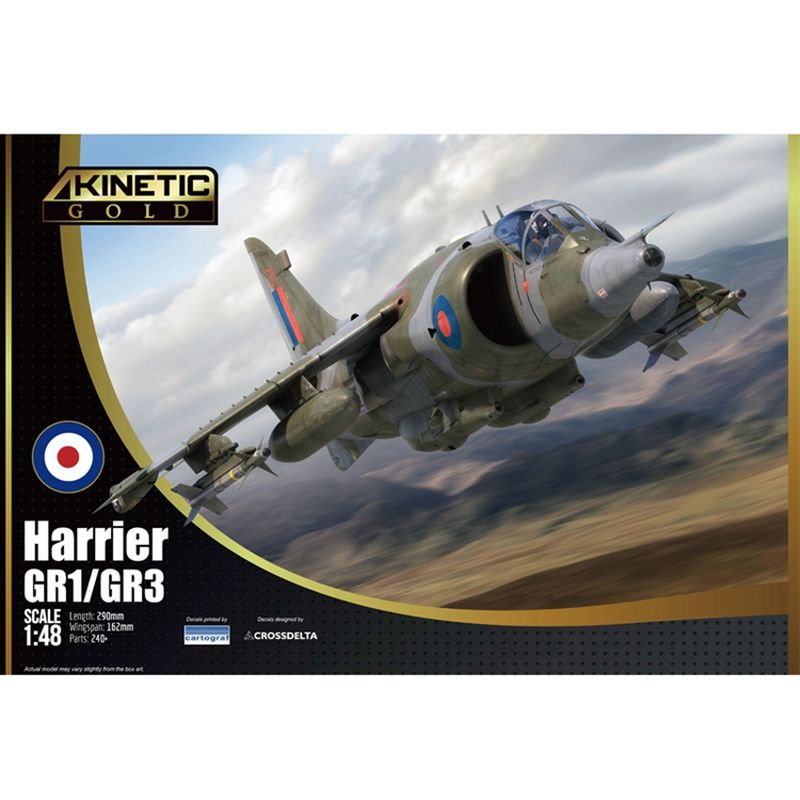 Model Kit Lizard - Kit modello cinetico K48060 1/48 Harrier