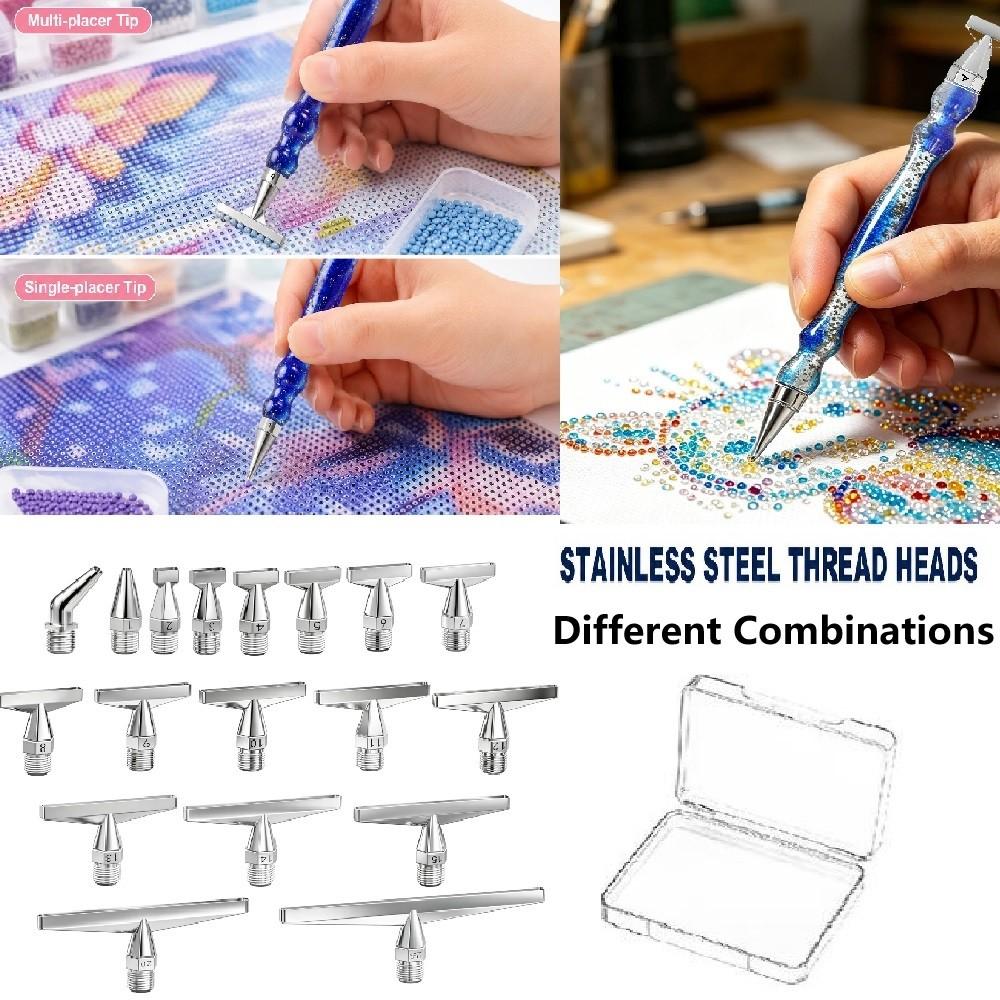 Model Kit Tools - Set di punte filettate in acciaio