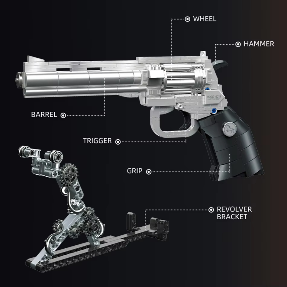 DISPONIBILE - Blocchi da Costr - Model Kit Revolver recensione e prezzo