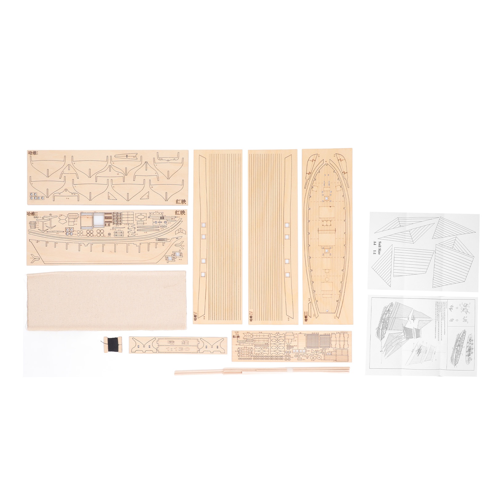 Kit Barca a Vela in Legno 1:13 - Model Kit Ship recensione e prezzo